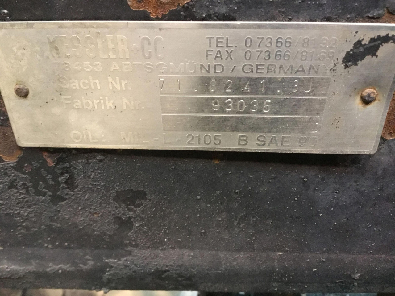 Terex AC 205 axle 2 - Axel och reservdelar för Mobilkran: bild 5 Terex AC 205 axle 2 - Axel och reservdelar för Mobilkran: bild 5