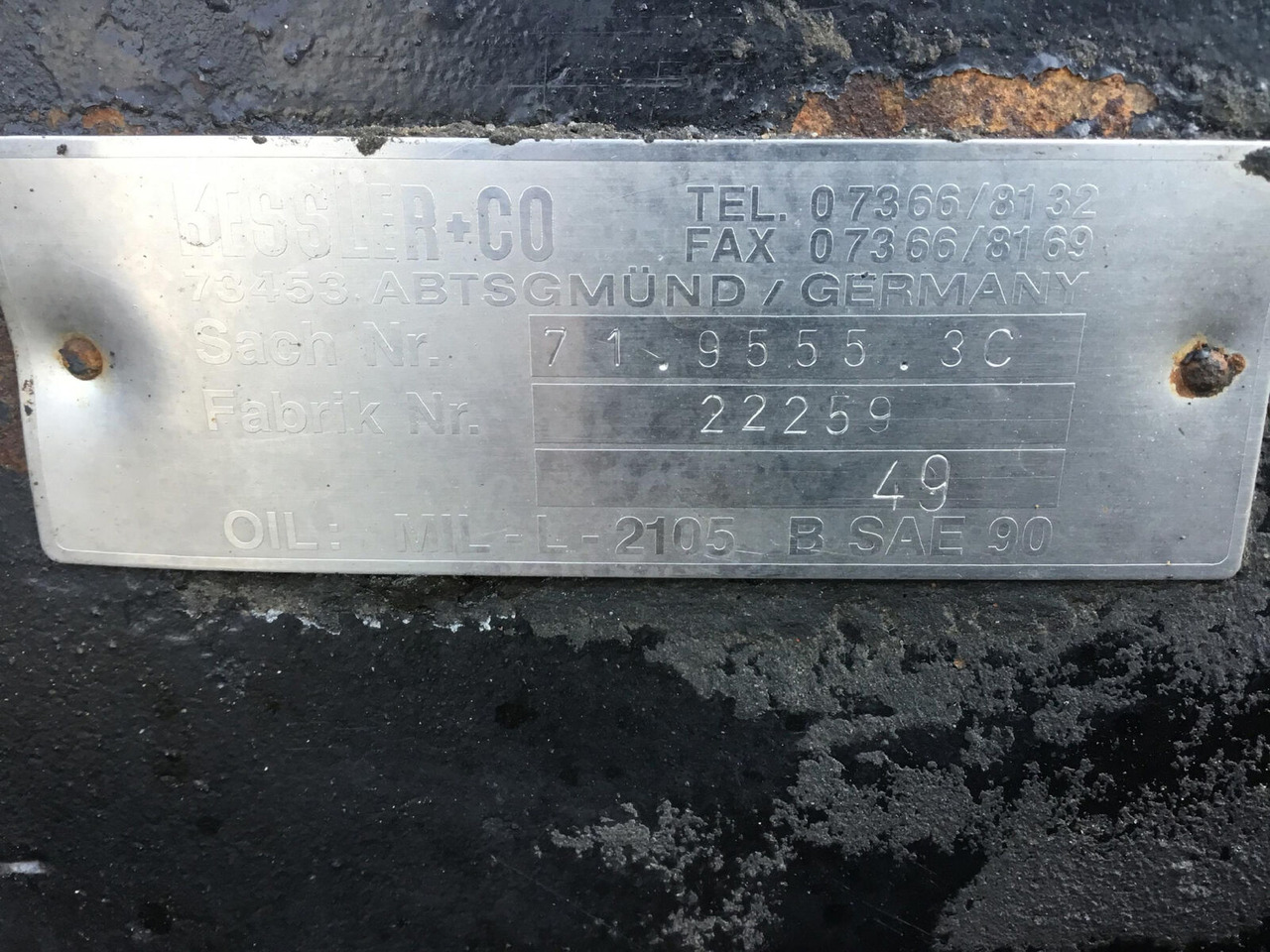 Terex AC 205 axle 3 - Axel och reservdelar för Mobilkran: bild 5 Terex AC 205 axle 3 - Axel och reservdelar för Mobilkran: bild 5