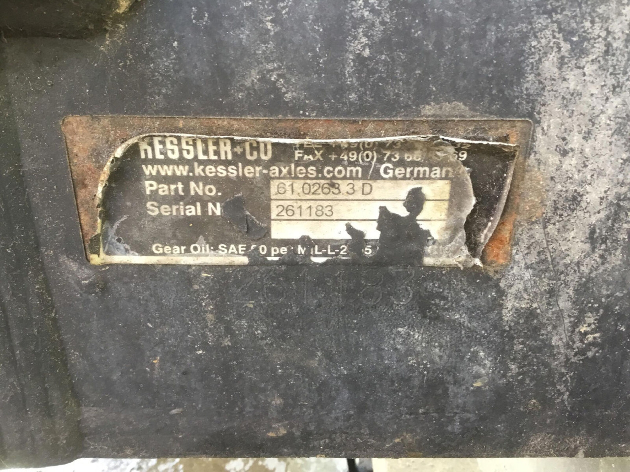 Terex AC 35 axle housing axle 1 - Axel och reservdelar för Mobilkran: bild 5 Terex AC 35 axle housing axle 1 - Axel och reservdelar för Mobilkran: bild 5