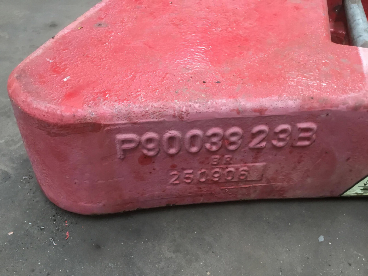 Terex AC 35 counterweight 1,3 ton - Motvikt för Mobilkran: bild 5 Terex AC 35 counterweight 1,3 ton - Motvikt för Mobilkran: bild 5