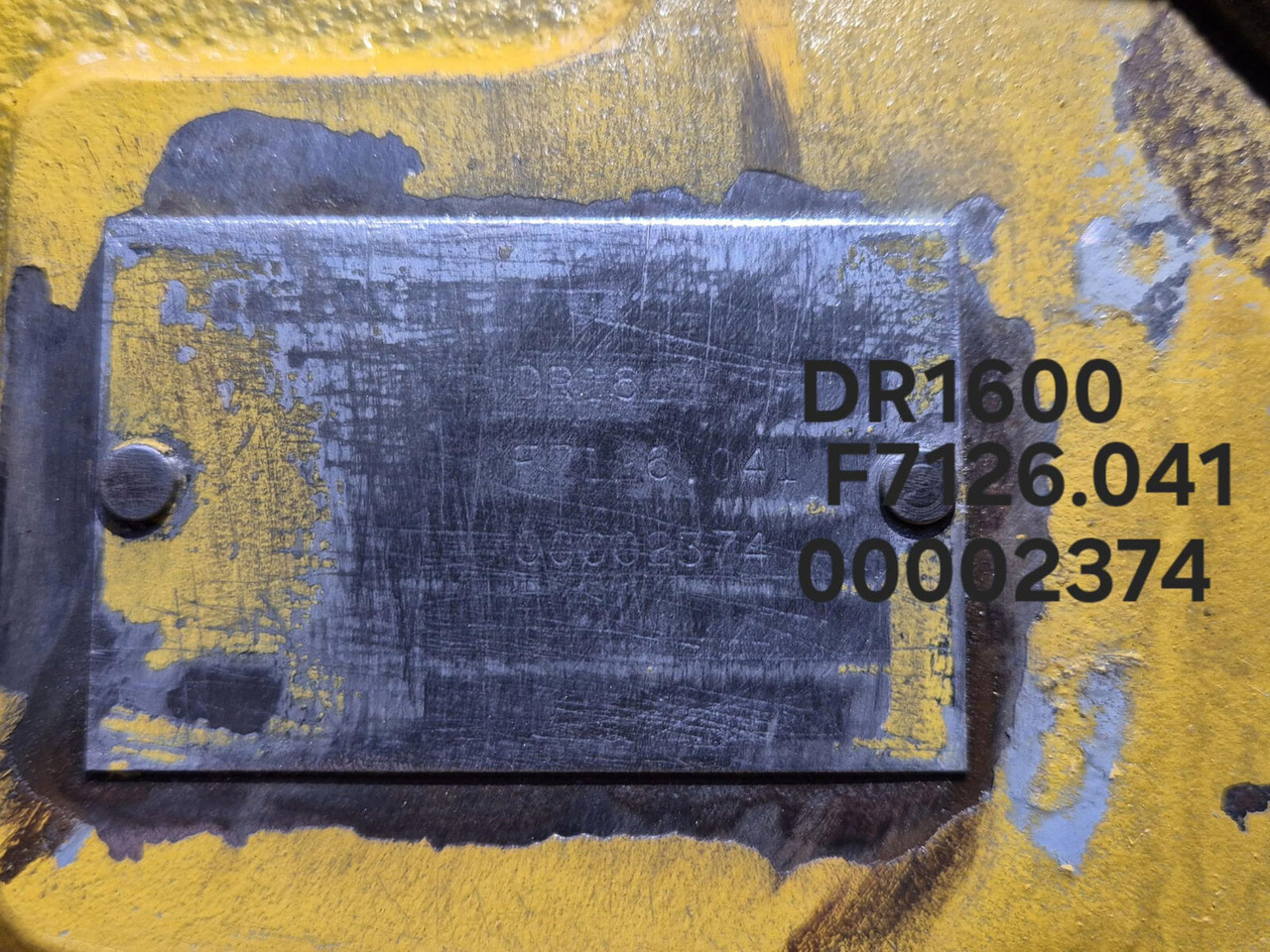 ZF LTM 1160/2 dropbox ZF DR1600 - Transmission för Mobilkran: bild 5 ZF LTM 1160/2 dropbox ZF DR1600 - Transmission för Mobilkran: bild 5