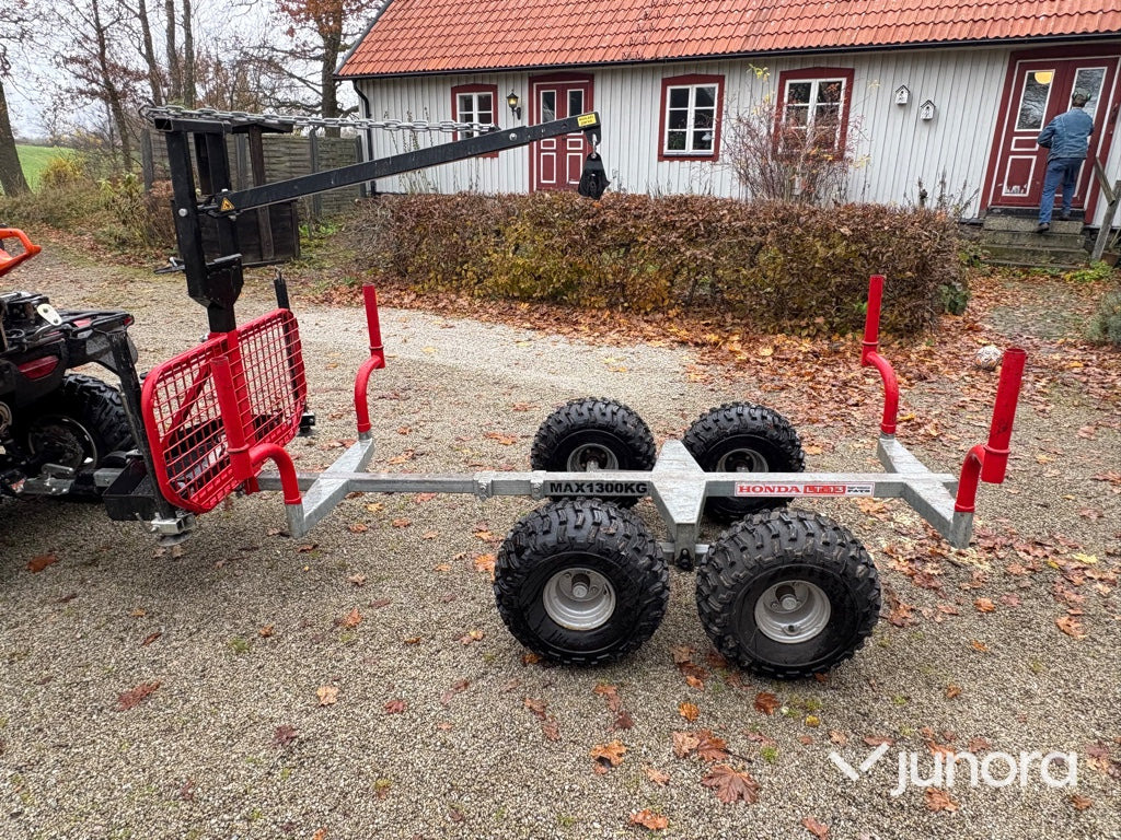 ATV timmervagn - Honda LT-13 - Skogsvagn: bild 5 ATV timmervagn - Honda LT-13 - Skogsvagn: bild 5