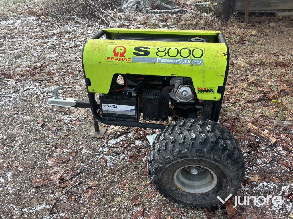 Elverk - Pramac S 8000 - Elgenerator: bild 2 Elverk - Pramac S 8000 - Elgenerator: bild 2