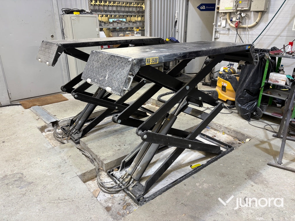 Fordonslyft / Saxlyft - Werther, Stratos SRE, 3500kg - Garage & Verkstadsutrustning: bild 1 Fordonslyft / Saxlyft - Werther, Stratos SRE, 3500kg - Garage & Verkstadsutrustning: bild 1