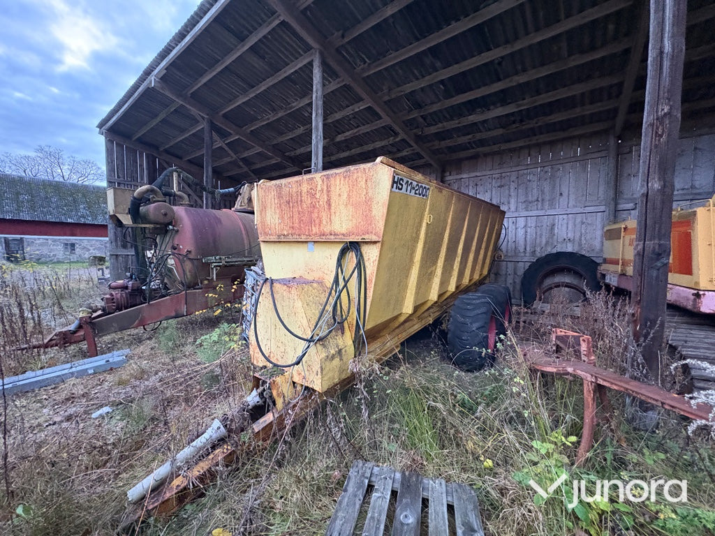 Gödselspridare - Hill spridaren, HS 11-2000 - Kletgödselspridare: bild 1 Gödselspridare - Hill spridaren, HS 11-2000 - Kletgödselspridare: bild 1