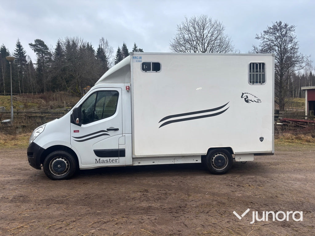 Hästlastbil - Renault Master - Hästbuss: bild 2 Hästlastbil - Renault Master - Hästbuss: bild 2