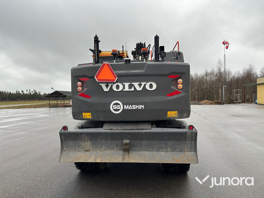 Hjulgrävare - Volvo, EW160E - Grävmaskin på däck: bild 4 Hjulgrävare - Volvo, EW160E - Grävmaskin på däck: bild 4