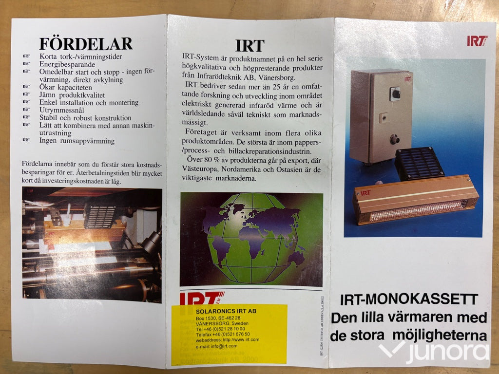 Infraröd värmekälla - IRT-9S/400/230 - Industrimaskin: bild 5 Infraröd värmekälla - IRT-9S/400/230 - Industrimaskin: bild 5