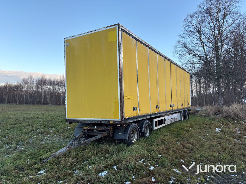 Lastbilssläp - BRIAB SBLB4S—36-124 - Skåpsläp: bild 1 Lastbilssläp - BRIAB SBLB4S—36-124 - Skåpsläp: bild 1