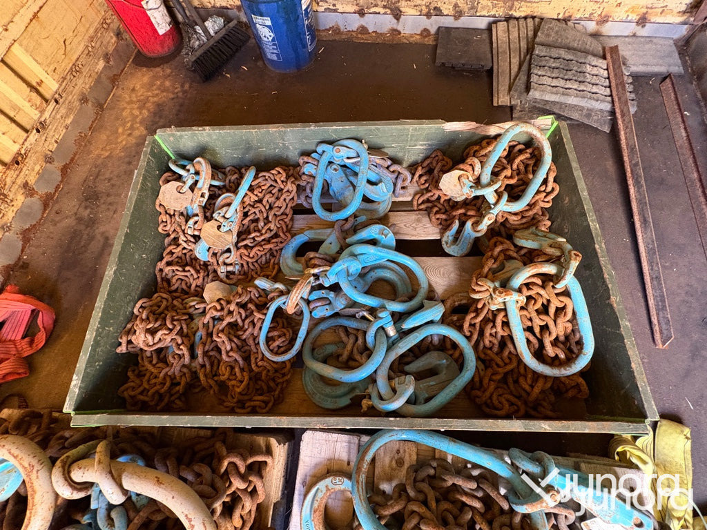 Lyftkättingar - Med container - Entreprenadutrustning: bild 2 Lyftkättingar - Med container - Entreprenadutrustning: bild 2