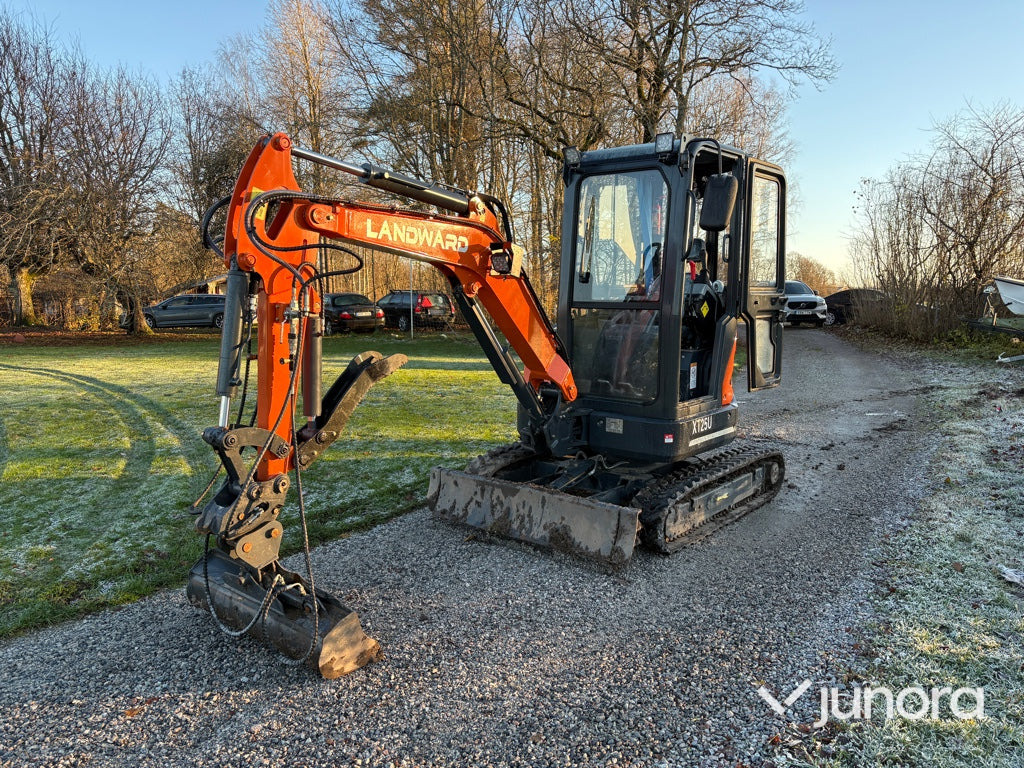 Minigrävare - Landward XT25U - Minigrävmaskin: bild 1 Minigrävare - Landward XT25U - Minigrävmaskin: bild 1