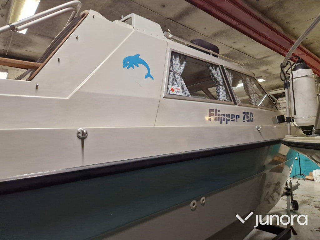 Båt + Trailer - Flipper, 760 - Övrig maskin: bild 2 Båt + Trailer - Flipper, 760 - Övrig maskin: bild 2