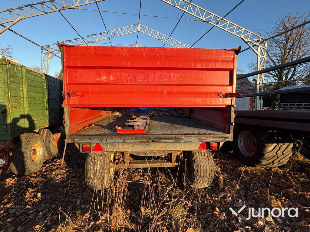 Tippvagn - Weckman, 8,5 ton - Tippsläp: bild 4 Tippvagn - Weckman, 8,5 ton - Tippsläp: bild 4