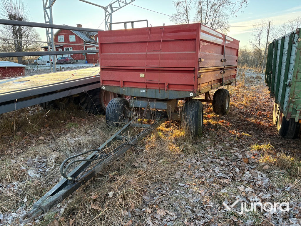 Tippvagn - Weckman, 8,5 ton - Tippsläp: bild 1 Tippvagn - Weckman, 8,5 ton - Tippsläp: bild 1