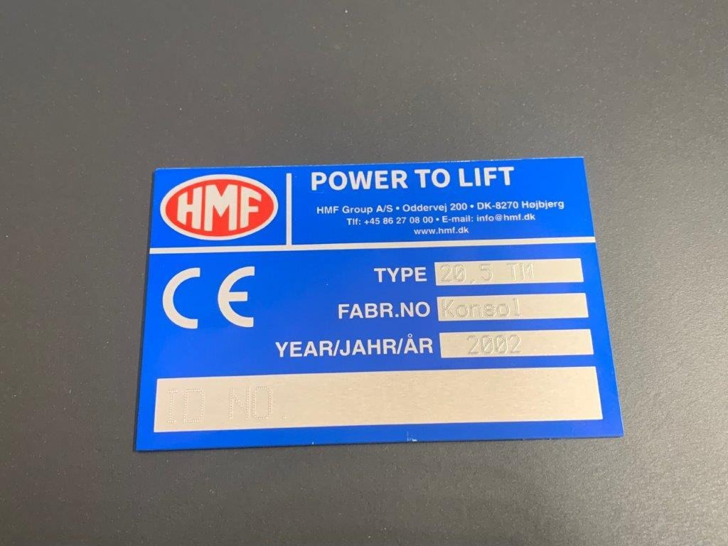 Karosseri och exteriör för Lastbil HMF 20,5 T-M kran konsol med træktravers: bild 12