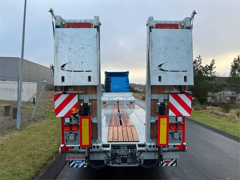 Låg lastare semitrailer Hangler SDS-H 510-T 3-aks maskintrailer - dobbelt ramper: bild 12 Låg lastare semitrailer Hangler SDS-H 510-T 3-aks maskintrailer - dobbelt ramper: bild 12