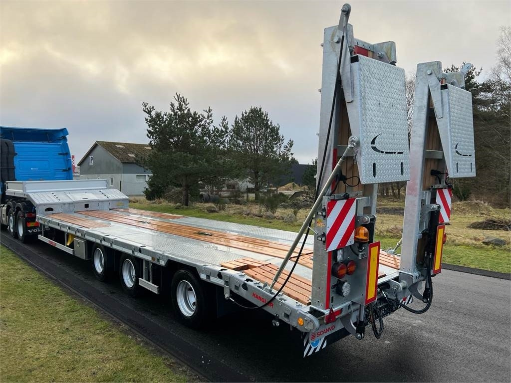 Låg lastare semitrailer Hangler SDS-H 510-T 3-aks maskintrailer - dobbelt ramper: bild 6 Låg lastare semitrailer Hangler SDS-H 510-T 3-aks maskintrailer - dobbelt ramper: bild 6