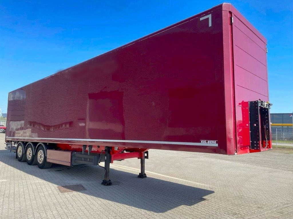 Kel-Berg 3-aks med folde-slædelift - Skåp semitrailer: bild 2 Kel-Berg 3-aks med folde-slædelift - Skåp semitrailer: bild 2