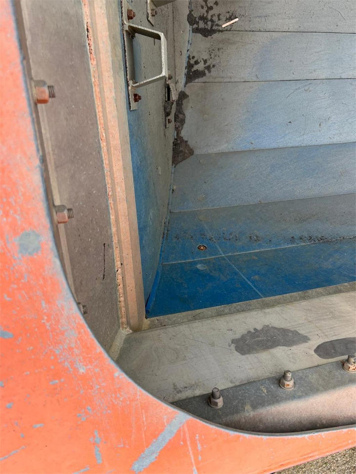 Tippbil semitrailer Kel-Berg 4 akslet - alu kasse + plastindlæg: bild 13