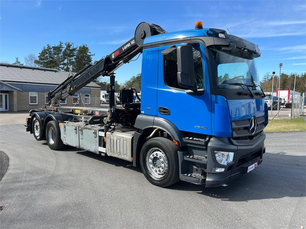 Mercedes-Benz Antos 2546 - Hiab 192 E kran  - Liftdumper lastbil: bild 3 Mercedes-Benz Antos 2546 - Hiab 192 E kran  - Liftdumper lastbil: bild 3