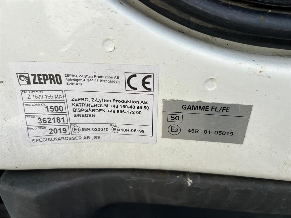 Lastbil med skåp Volvo FL 250 16 ton: bild 22