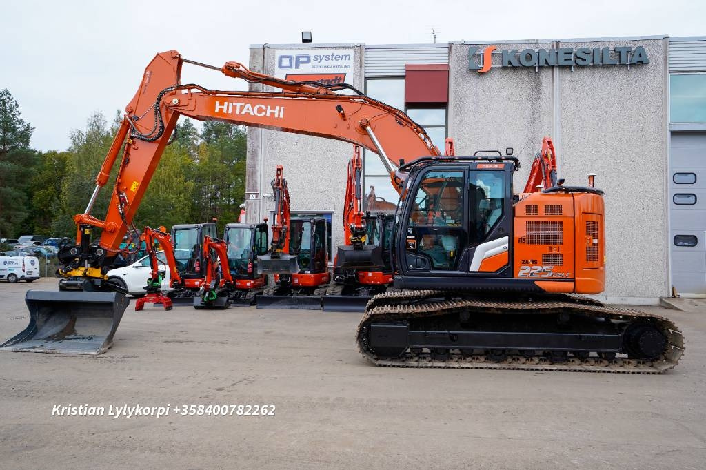 Hitachi ZX225USLC-7 ENGCON JA NOVATRON  - Bandgrävare: bild 1 Hitachi ZX225USLC-7 ENGCON JA NOVATRON  - Bandgrävare: bild 1