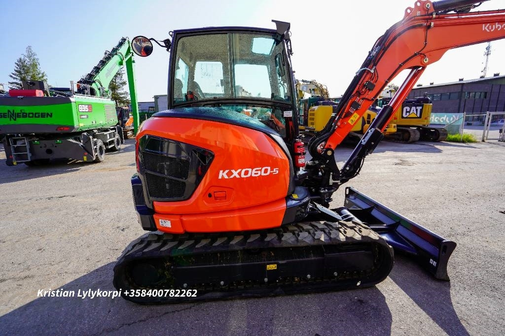 Minigrävmaskin Kubota KX060-5 EX-DEMO: bild 6 Minigrävmaskin Kubota KX060-5 EX-DEMO: bild 6