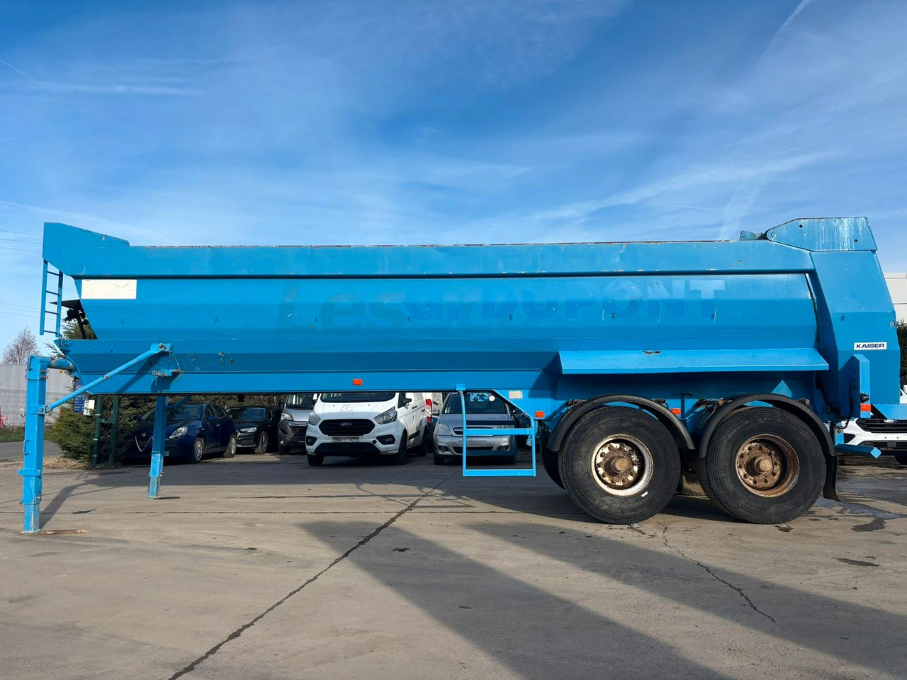 Kaiser S330. 37T. - Tippbil semitrailer: bild 2 Kaiser S330. 37T. - Tippbil semitrailer: bild 2