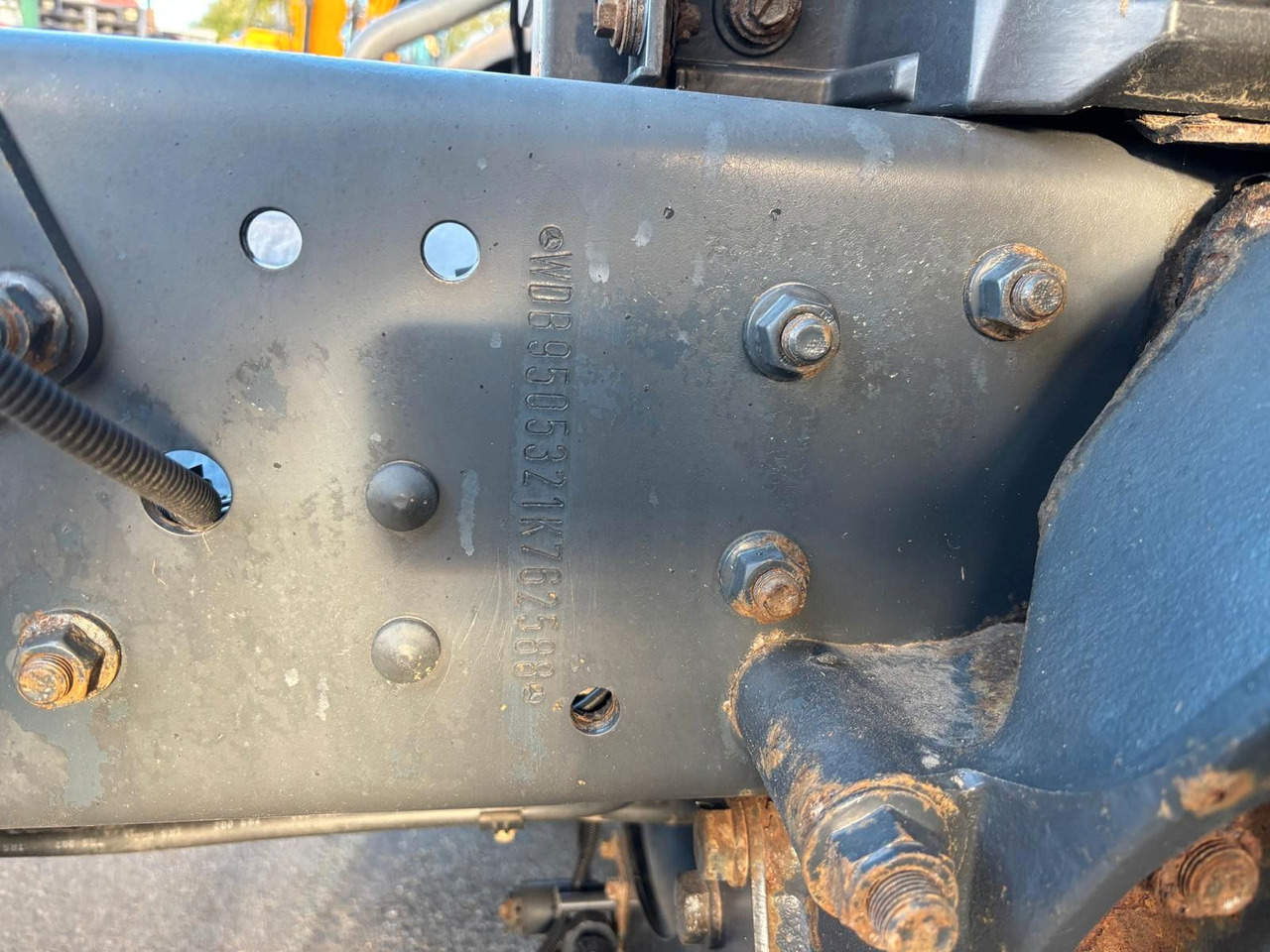 Mercedes-Benz Atego 1823. 6 Zylinder. - Chassi lastbil: bild 4 Mercedes-Benz Atego 1823. 6 Zylinder. - Chassi lastbil: bild 4