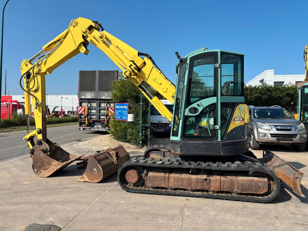 Yanmar B7 Sigma. 3 Löffel. - Minigrävmaskin: bild 2 Yanmar B7 Sigma. 3 Löffel. - Minigrävmaskin: bild 2