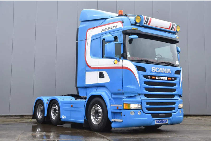 Scania R450 HL 6x2/4MNB - SCR ONLY - ADR FL - 778 TKM - RETARDER - FULL AIR - SLIDING FIFTH WHEEL - TOP CONDITION - - Dragbil: bild 1 Scania R450 HL 6x2/4MNB - SCR ONLY - ADR FL - 778 TKM - RETARDER - FULL AIR - SLIDING FIFTH WHEEL - TOP CONDITION - - Dragbil: bild 1