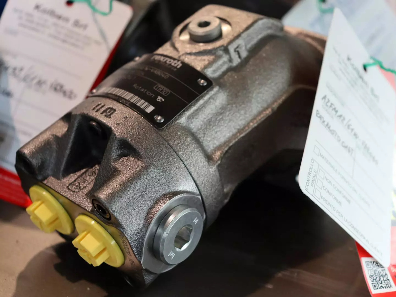 REXROTH A2FM12/61W-VAB040 - Hydraulmotor för Materialhanteringsutrustning: bild 2 REXROTH A2FM12/61W-VAB040 - Hydraulmotor för Materialhanteringsutrustning: bild 2