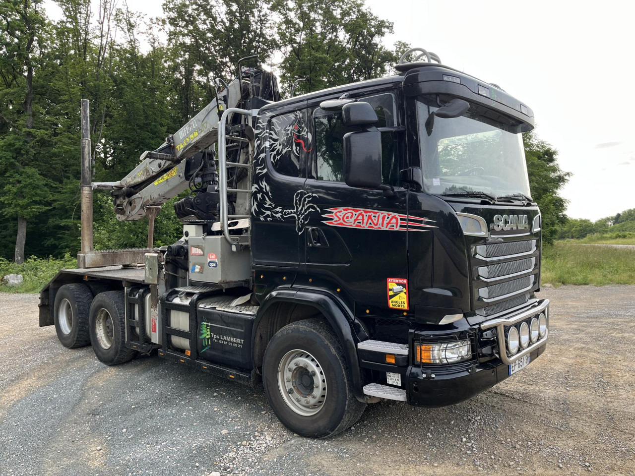 SCANIA R 580 CB6x4EHZ - Chassi lastbil: bild 1 SCANIA R 580 CB6x4EHZ - Chassi lastbil: bild 1