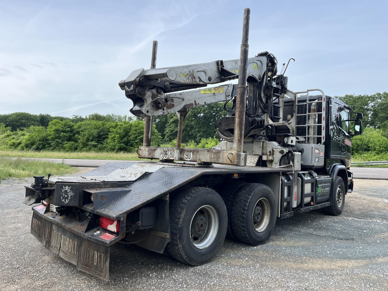 SCANIA R 580 CB6x4EHZ - Chassi lastbil: bild 4 SCANIA R 580 CB6x4EHZ - Chassi lastbil: bild 4