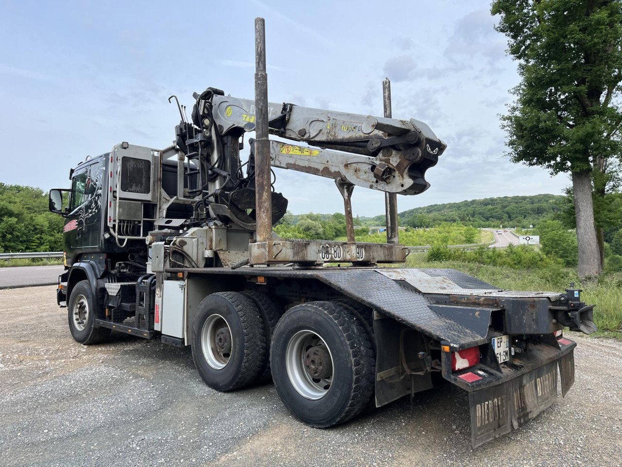 SCANIA R 580 CB6x4EHZ - Chassi lastbil: bild 3 SCANIA R 580 CB6x4EHZ - Chassi lastbil: bild 3