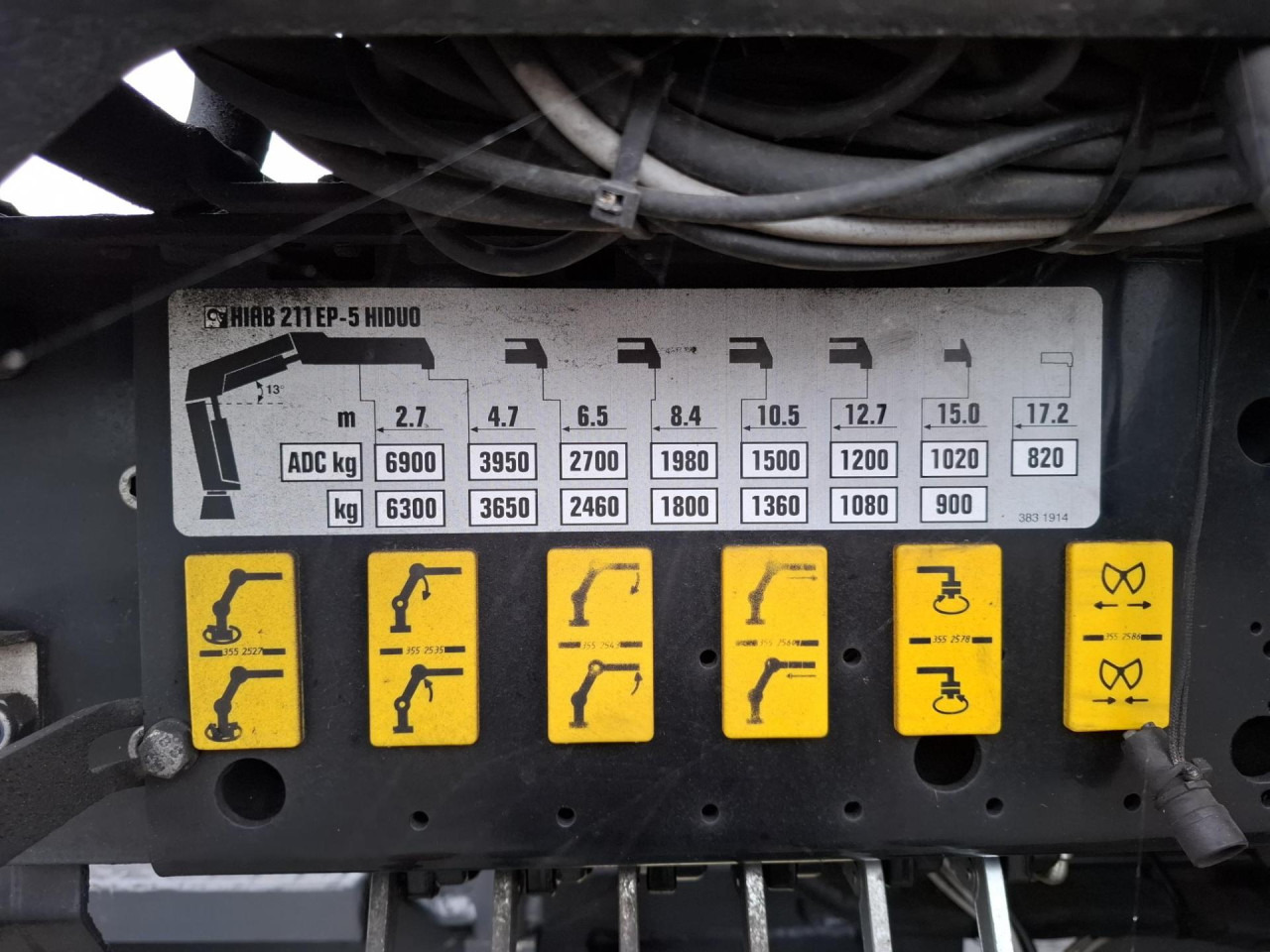 SCANIA SCANIA P41 8/2*6 Plat +Grue 21TM - Chassi lastbil: bild 2 SCANIA SCANIA P41 8/2*6 Plat +Grue 21TM - Chassi lastbil: bild 2