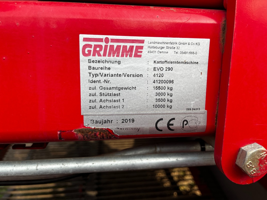 Grimme EVO 290 ClodSep - Skördemaskin: bild 2 Grimme EVO 290 ClodSep - Skördemaskin: bild 2