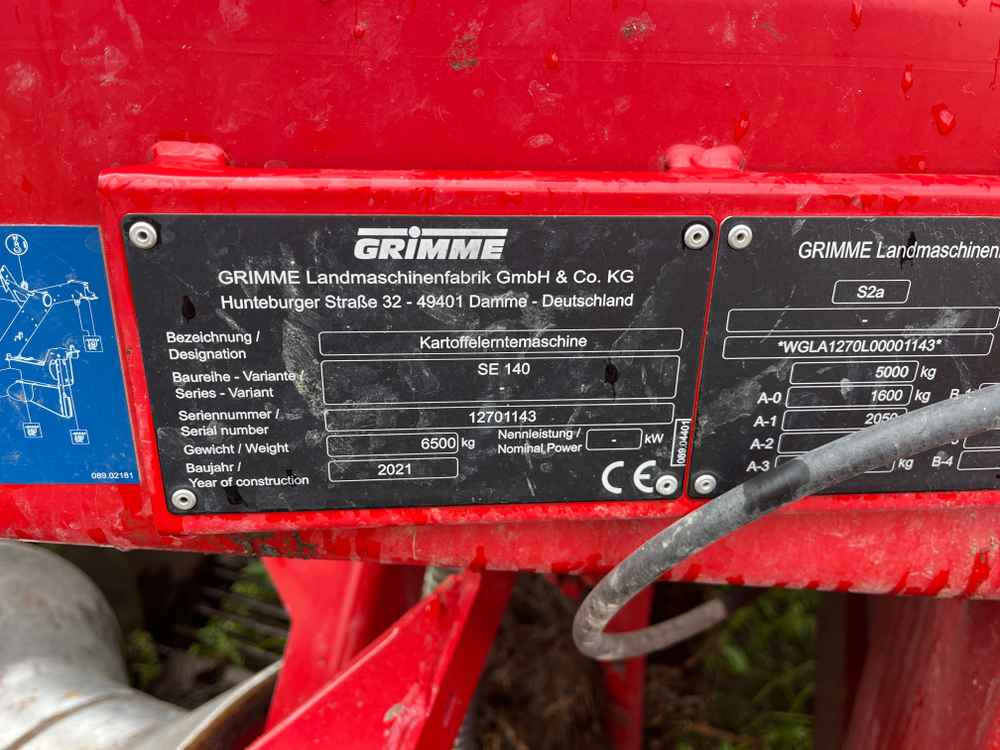Grimme SE-140-UB - Skördemaskin: bild 2 Grimme SE-140-UB - Skördemaskin: bild 2