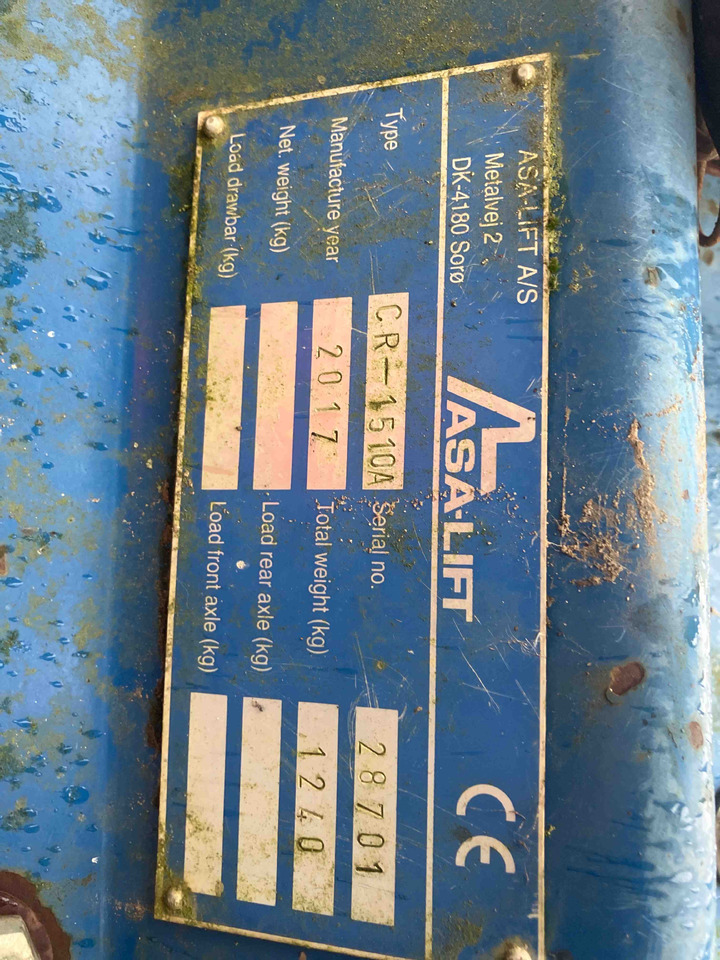 ASA-Lift CR-1510A - Druvskördare: bild 3 ASA-Lift CR-1510A - Druvskördare: bild 3