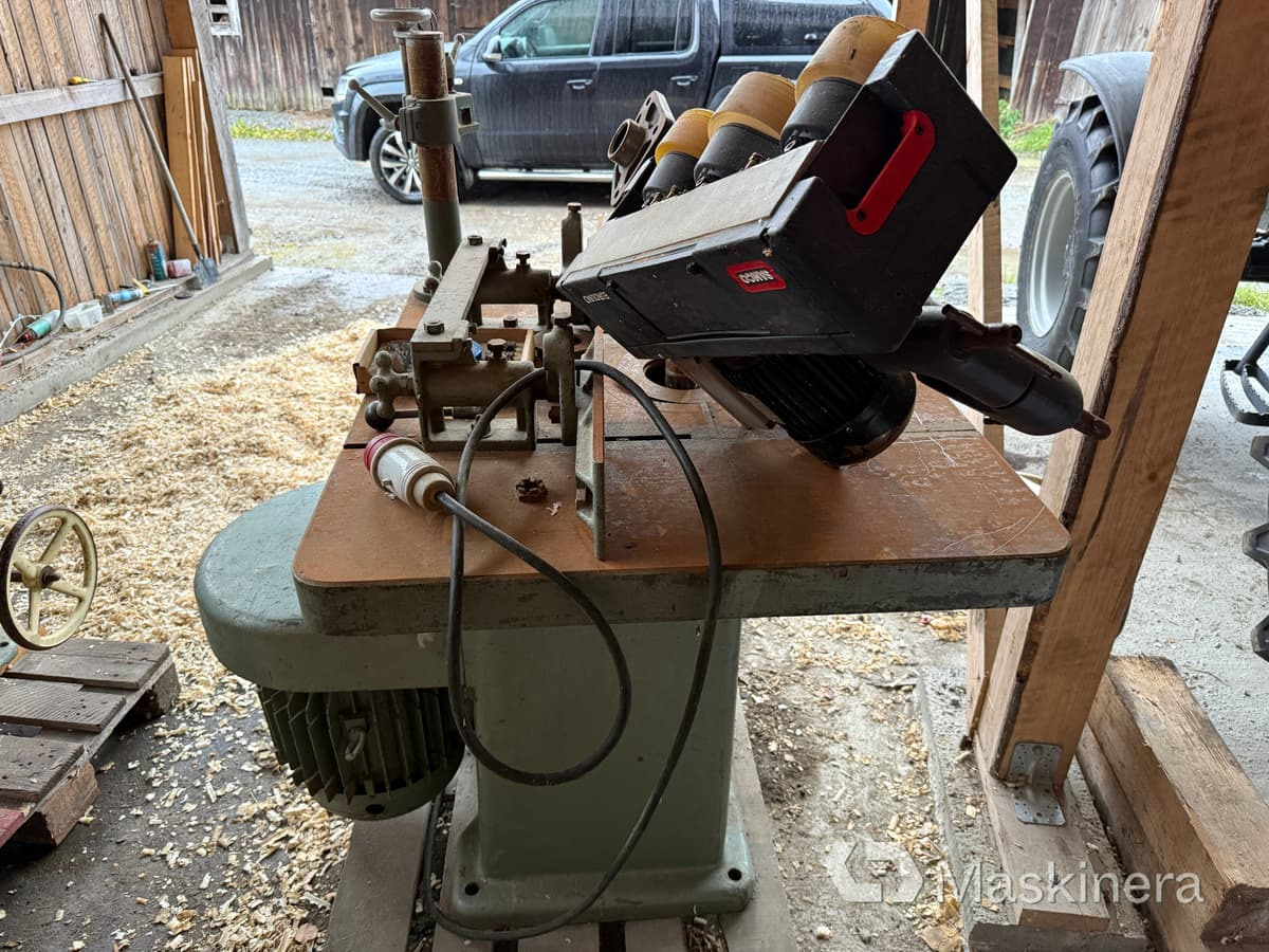 Bordsfräs med matarverk Jonsereds - Entreprenadutrustning: bild 5 Bordsfräs med matarverk Jonsereds - Entreprenadutrustning: bild 5