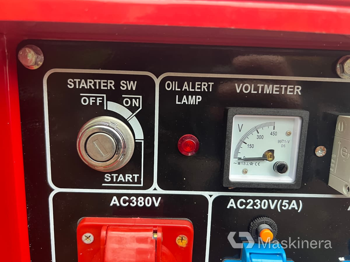 Elverk Erdmann ER10000 - Elgenerator: bild 4 Elverk Erdmann ER10000 - Elgenerator: bild 4