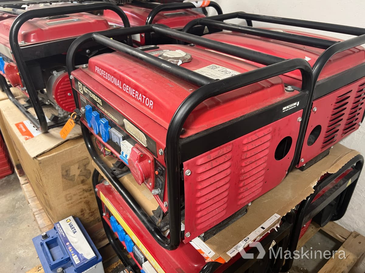 Elverk Huttenberg H8500W - Elgenerator: bild 2 Elverk Huttenberg H8500W - Elgenerator: bild 2