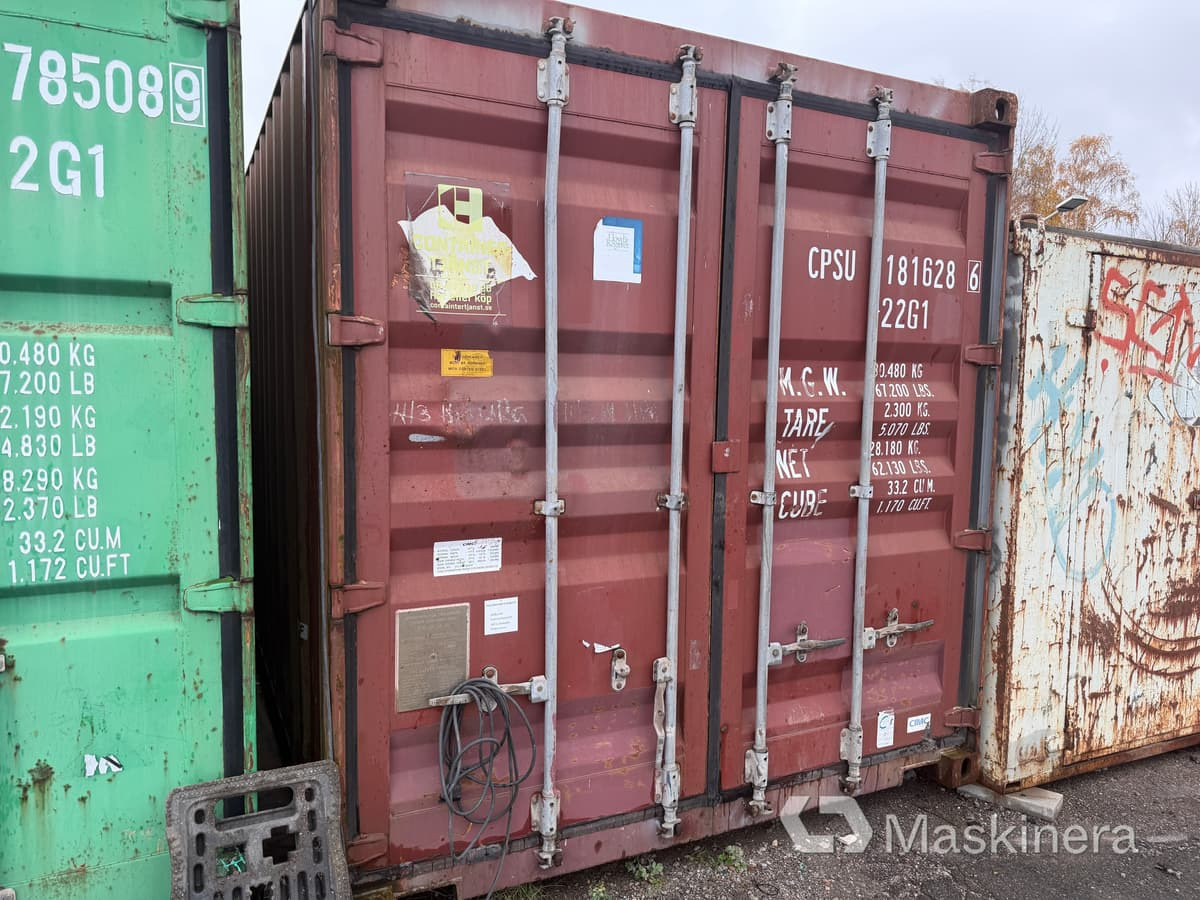 Förrådscontainer 20 fot - Entreprenadutrustning: bild 3 Förrådscontainer 20 fot - Entreprenadutrustning: bild 3