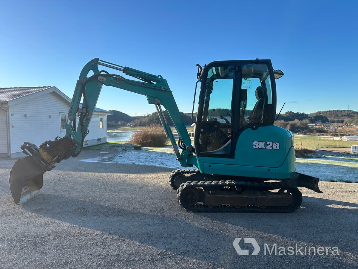 Grävmaskin Kobelco SK26 - Bandgrävare: bild 2 Grävmaskin Kobelco SK26 - Bandgrävare: bild 2