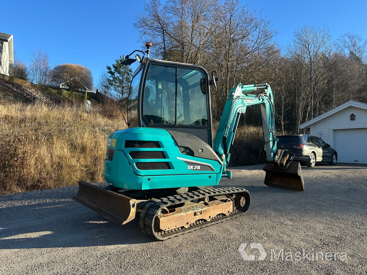 Grävmaskin Kobelco SK26 - Bandgrävare: bild 5 Grävmaskin Kobelco SK26 - Bandgrävare: bild 5