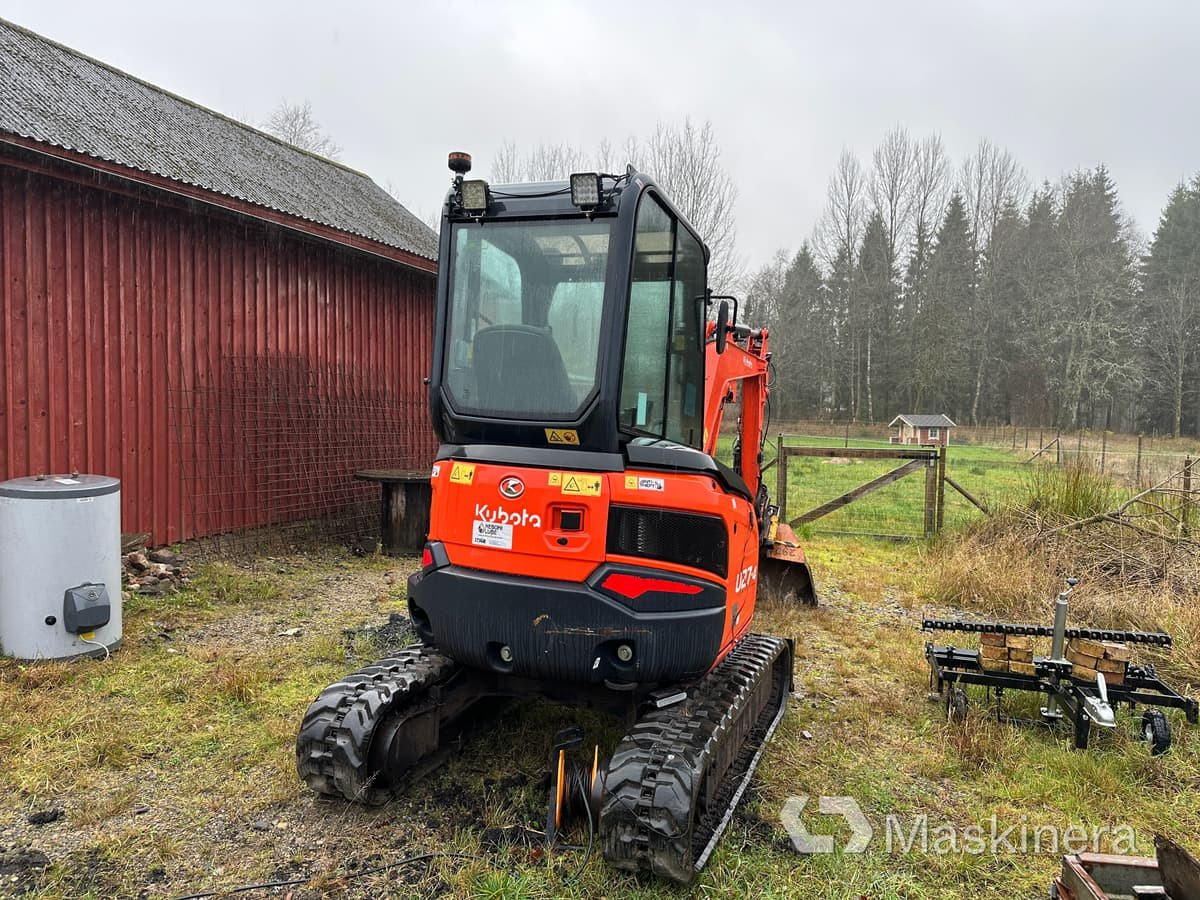 Grävmaskin Kubota U27-4 - Bandgrävare: bild 5 Grävmaskin Kubota U27-4 - Bandgrävare: bild 5