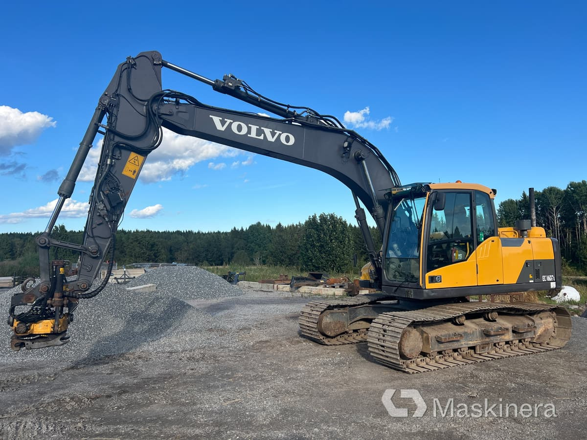 Grävmaskin Volvo EC160DL - Bandgrävare: bild 1 Grävmaskin Volvo EC160DL - Bandgrävare: bild 1