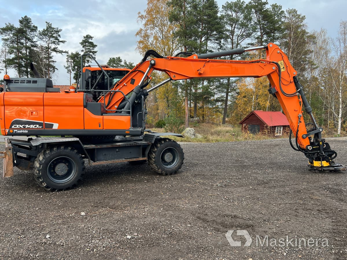 Hjulgrävare Doosan DX140-5 - Bandgrävare: bild 4 Hjulgrävare Doosan DX140-5 - Bandgrävare: bild 4