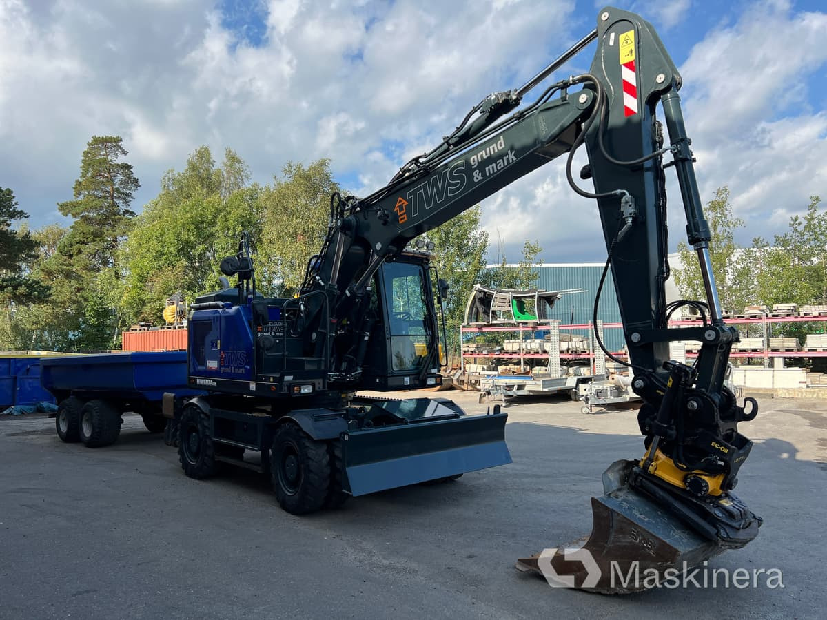 Hjulgrävare Hyundai HW170A CR med tillbehör - Bandgrävare: bild 3 Hjulgrävare Hyundai HW170A CR med tillbehör - Bandgrävare: bild 3