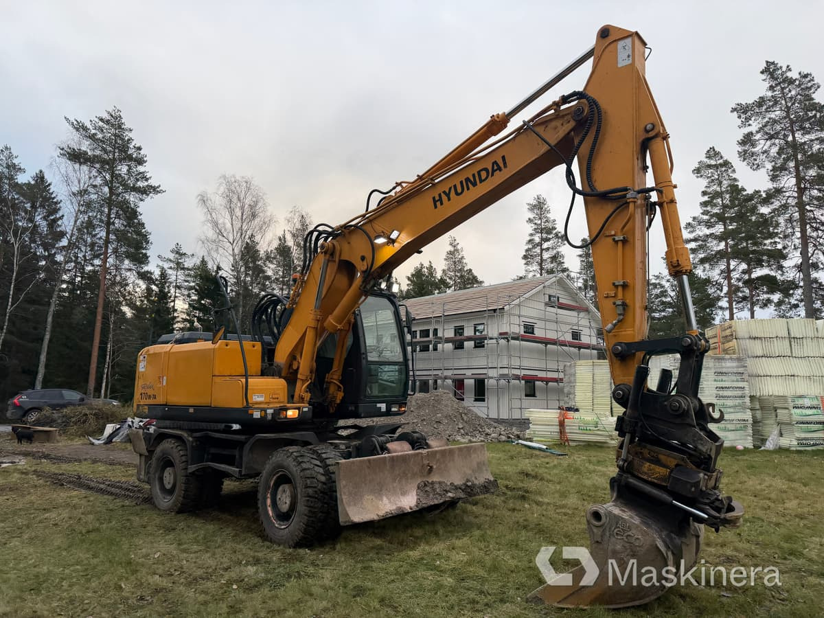 Hjulgrävare Hyundai Robex 170W-7A - Bandgrävare: bild 3 Hjulgrävare Hyundai Robex 170W-7A - Bandgrävare: bild 3